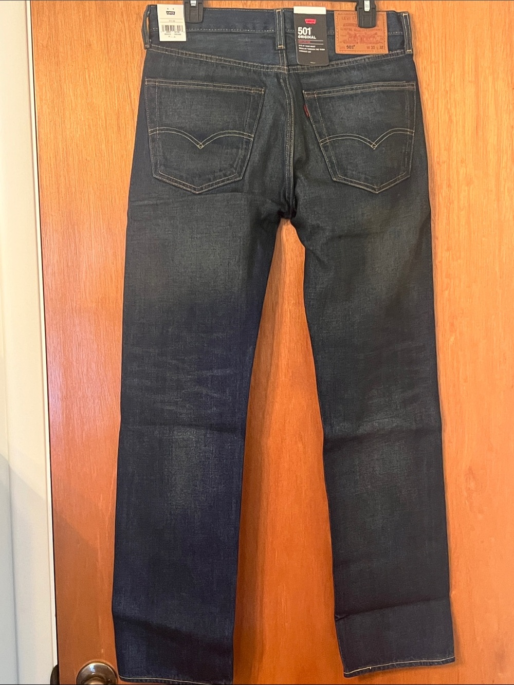 Levi’s 501 Original PREMIUM Jeans Dark Wash Blue (Night Hawks) 31x32 MSRP: $110